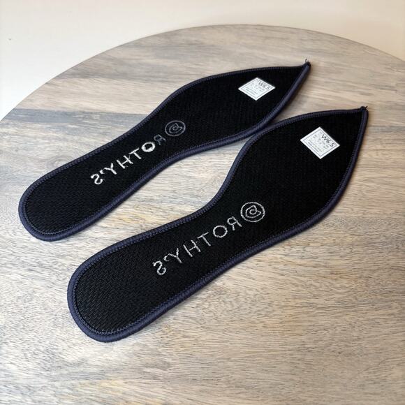 Rothy's Red Apple Honeycomb Knit Point Flat Shoes Women's Size 6.5 - Picture 10 of 12